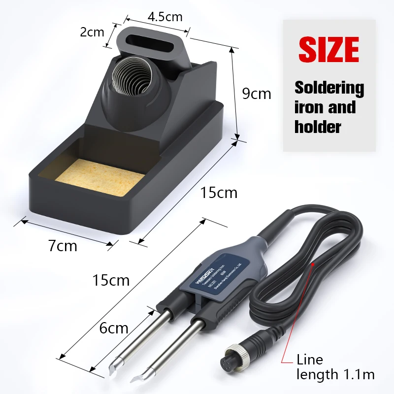 Electronics Repair Tool - T12 محطة لحام الملقط مقبض ل