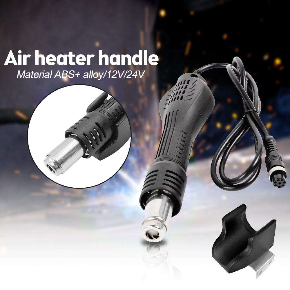 Hot Air Station 858 - مقابض لأجهزة لحام 858/878/8586/898D، مقابض مسدس