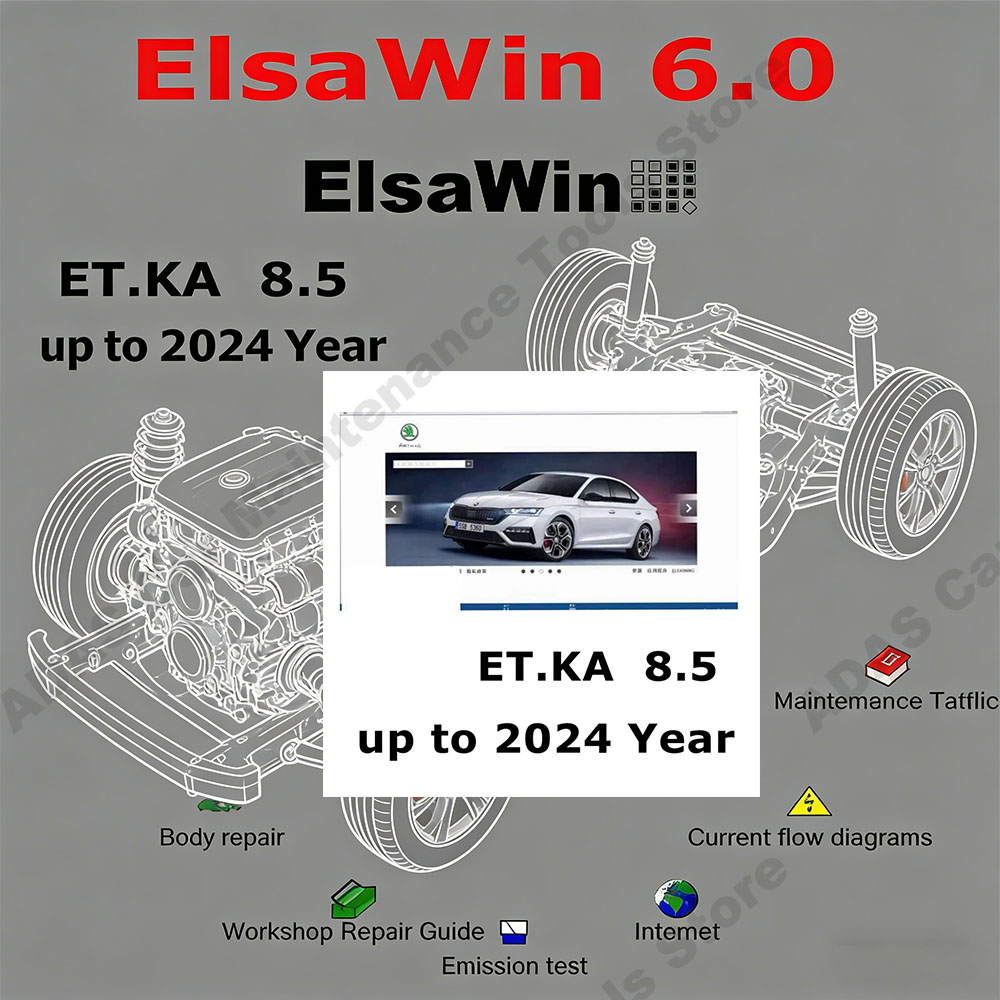 Electronics Repair Tool - أحدث أدوات صيانة السيارات Elsawin 6.0