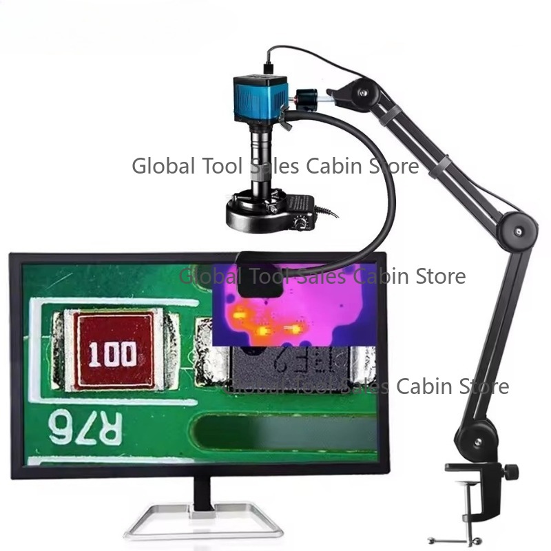 كاميرا مجهر 4K عدسة 300X تصوير - مراجعة Electronics Repair Images وسعره