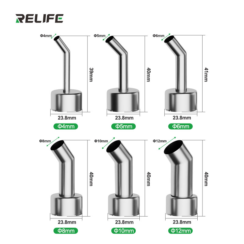 RELIFE 861 857 858 سلسلة فوهات - مراجعة Hot Air Station 858 وسعره