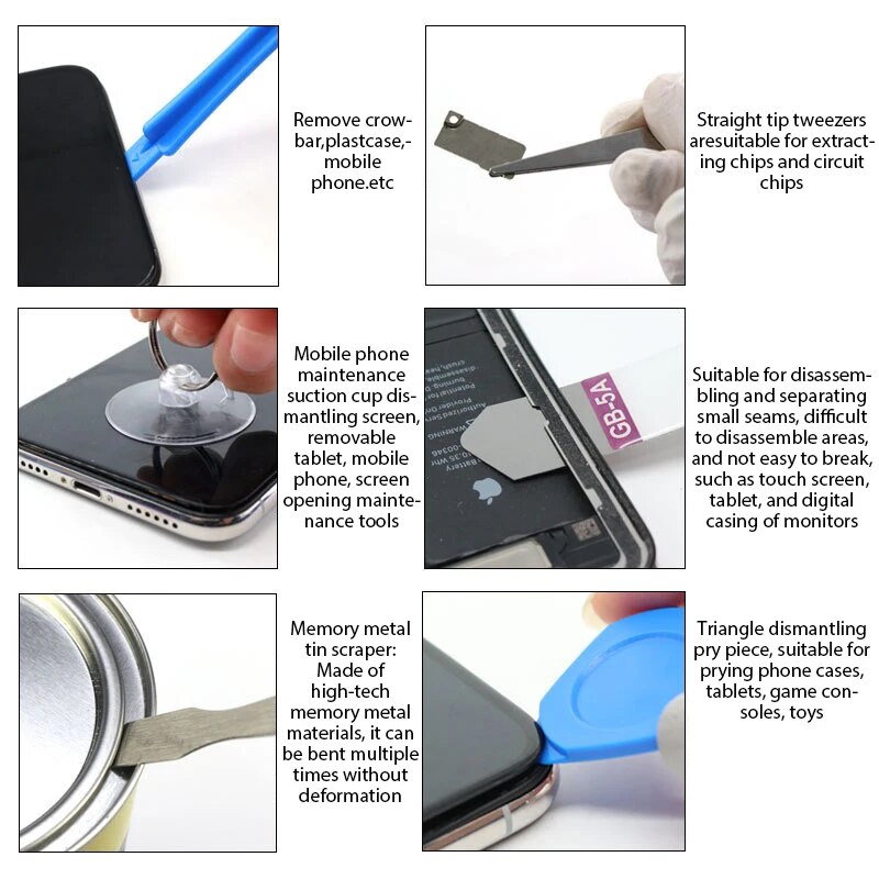14/20/23 في 1 شاشة فتح الهاتف  - مراجعة Electronics Repair Service وسعره