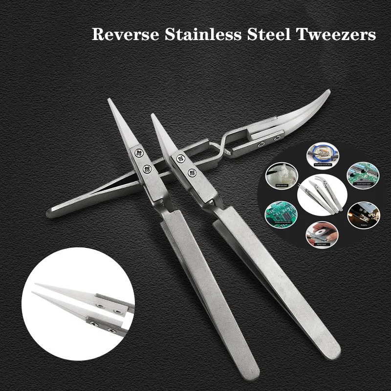 ملقط سيراميك مستقيم مضاد للكهر - مراجعة Electronics Repair Tools And Equipment وسعره
