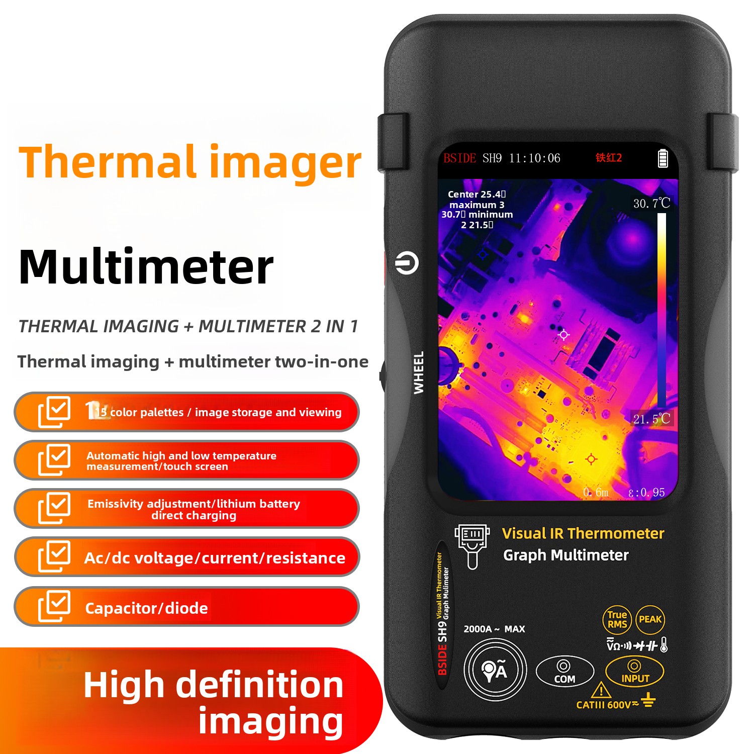 جهاز قياس حراري متعدد الوظائف  - مراجعة Electronics Repair Images وسعره