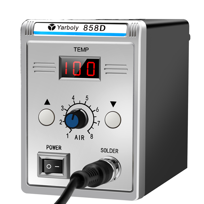 مسدس هواء ساخن 858D بغا محطة ل - مراجعة Hot Air Station 858 وسعره