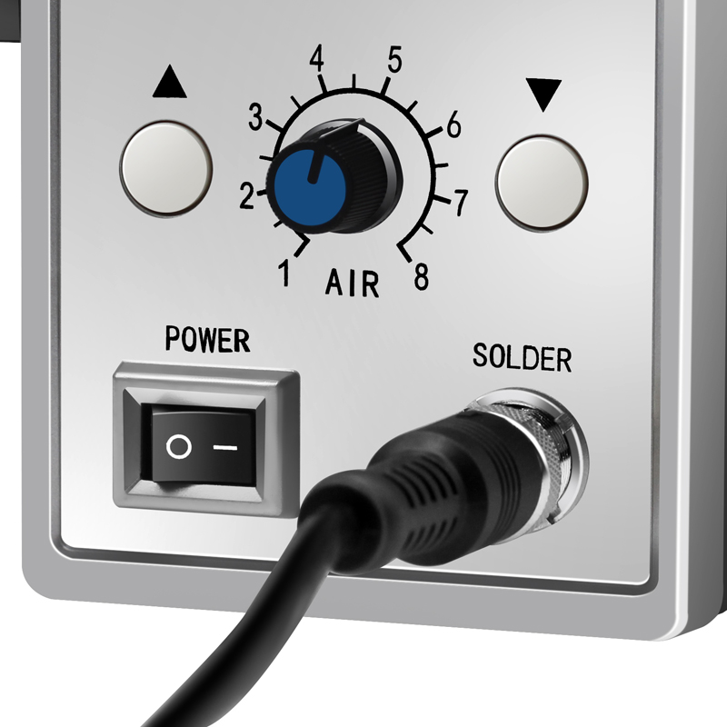 مسدس هواء ساخن 858D بغا محطة ل - مراجعة Hot Air Station 858 وسعره