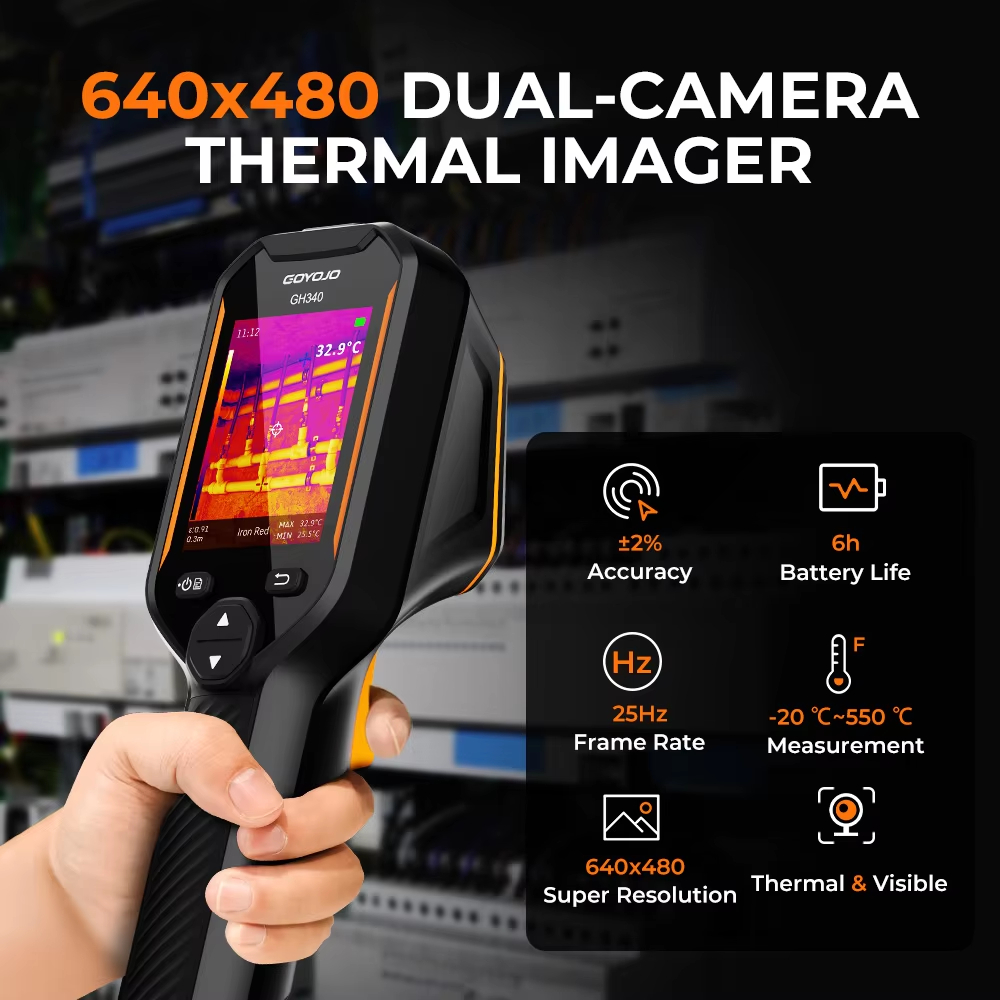 كاميرا حرارية GOYOJO GH340 سوب - مراجعة Electronics Repair Images وسعره